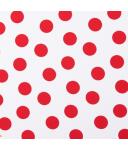 white with red dots (23 mm)