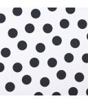 white with black dots (23 mm)