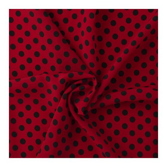 black with red dots (8 mm)