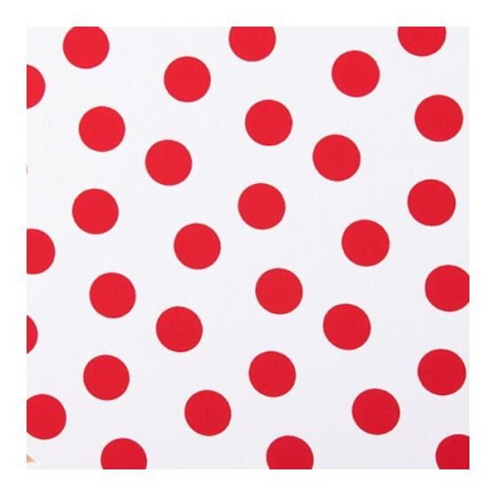 white with red dots (23 mm)