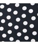 black with white dots (23 mm)