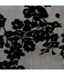 Tüll Flocado  black (ET437)