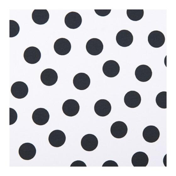 white with black Dots (23 mm)