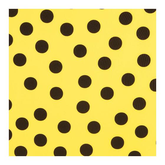 gelb mit schwarzen Punkten (33 mm)