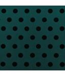 grün schwarze Punkte (ET413)