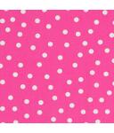 fuchsia with white Dots (23 mm)