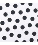 white with black Dots (23 mm)