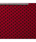 red with black Dots (8 mm)